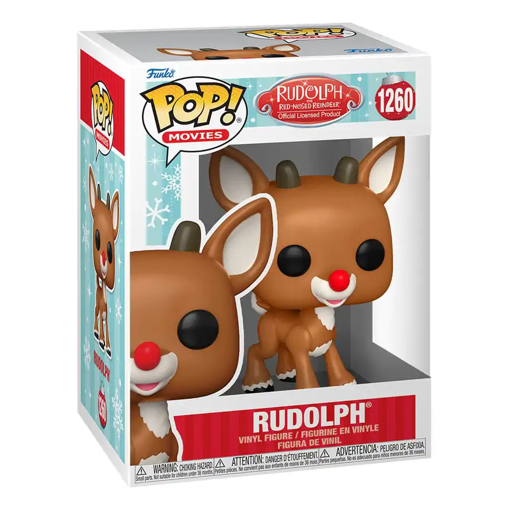 Rudolph the Red-Nosed Reindeer POP! Movies figurină de vinil Rudolph 9 cm poza produsului