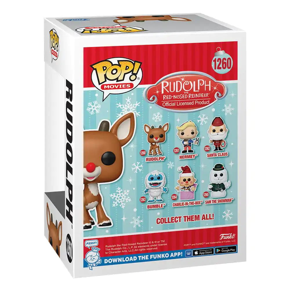 Rudolph the Red-Nosed Reindeer POP! Movies figurină de vinil Rudolph 9 cm poza produsului