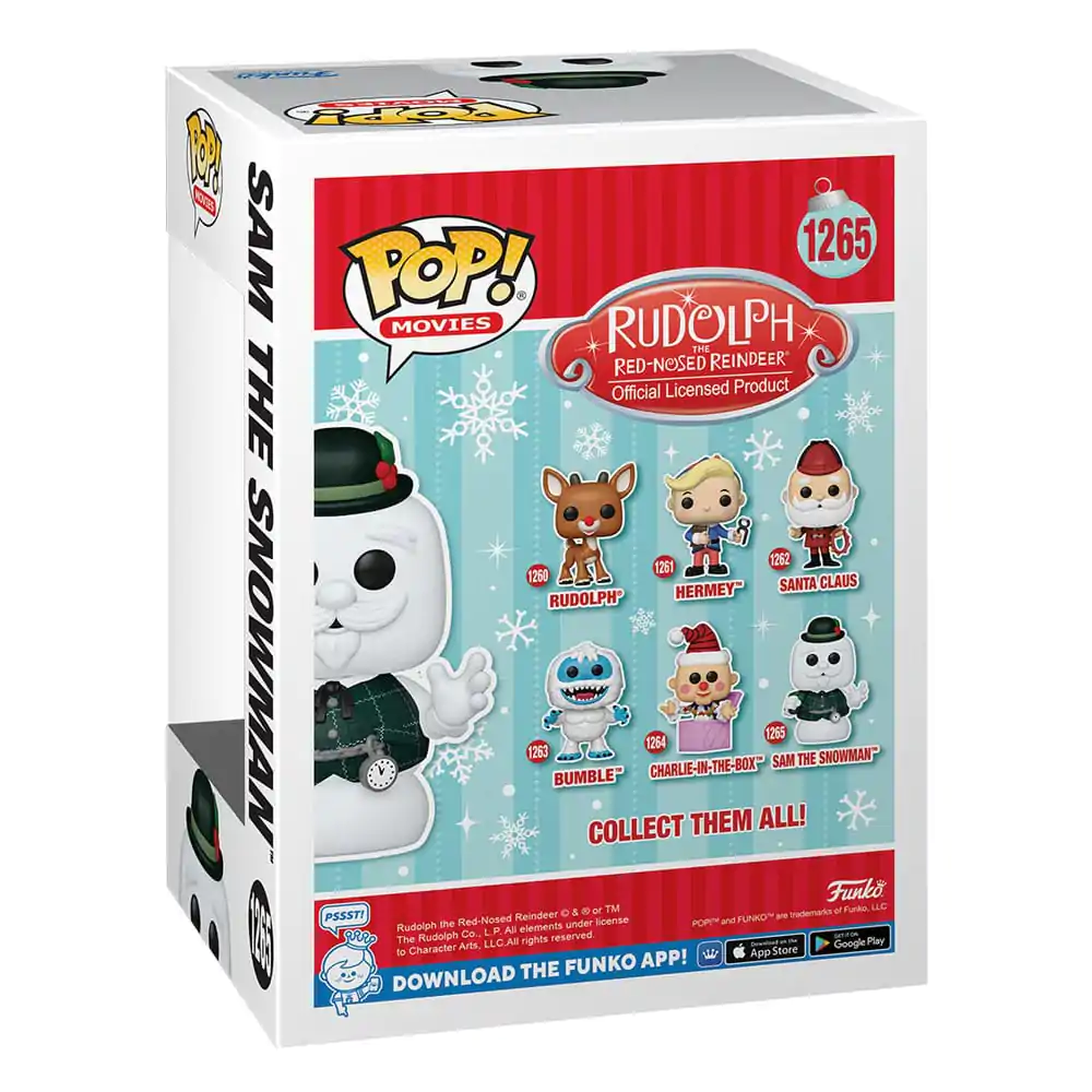 Rudolph the Red-Nosed Reindeer POP! Movies Figurina din vinil Sam the Snowman 9 cm poza produsului