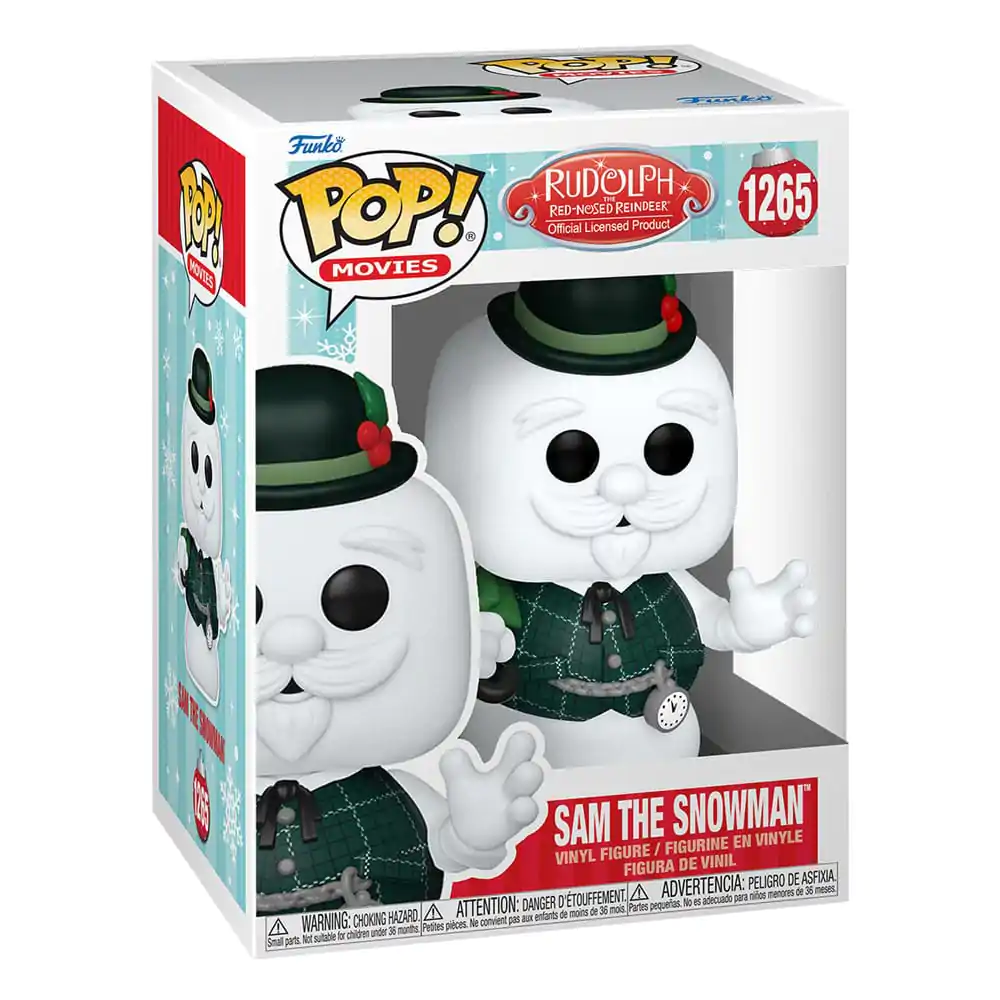 Rudolph the Red-Nosed Reindeer POP! Movies Figurina din vinil Sam the Snowman 9 cm poza produsului
