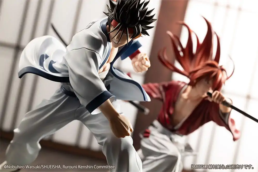 Rurouni Kenshin ARTFXJ Statuie 1/8 Sanosuke Sagara 18 cm poza produsului