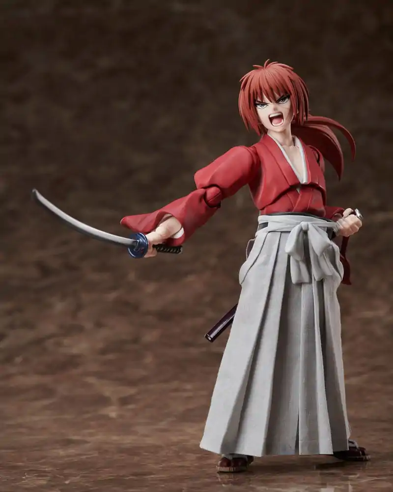 Rurouni Kenshin BUZZmod Figurina de acțiune Kenshin Himura 14 cm poza produsului