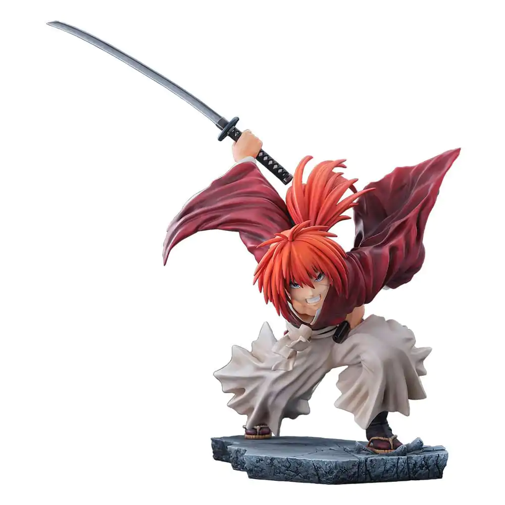 Rurouni Kenshin: Meiji Kenkaku Romantan Kyoto Douran Statuetă PVC 1/6 Kenshin Himura Dragon Flight of Heaven Ver. 26 cm poza produsului