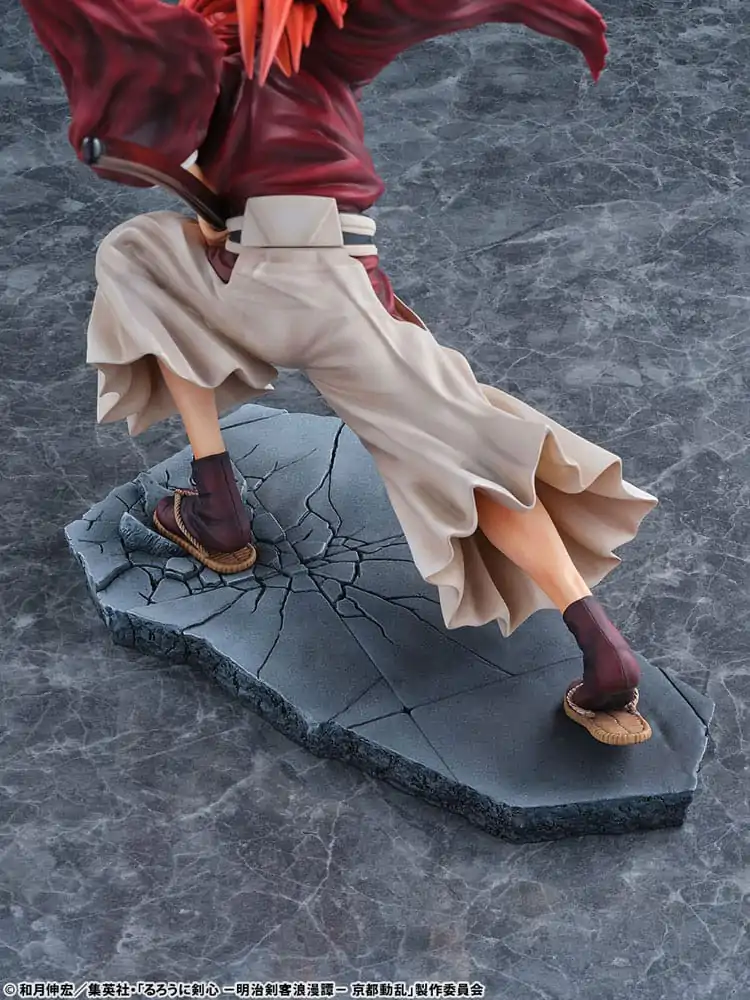 Rurouni Kenshin: Meiji Kenkaku Romantan Kyoto Douran Statuetă PVC 1/6 Kenshin Himura Dragon Flight of Heaven Ver. 26 cm poza produsului