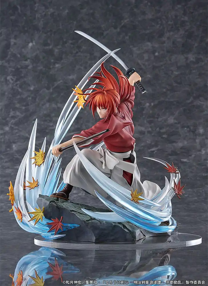 Rurouni Kenshin: Meiji Kenkaku Romantan Kyoto Douran Statuie PVC 1/7 Kenshin Himura Souryusen Ver. 27 cm poza produsului