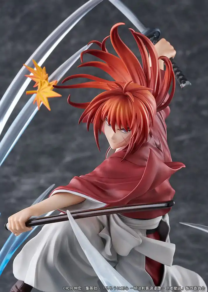 Rurouni Kenshin: Meiji Kenkaku Romantan Kyoto Douran Statuie PVC 1/7 Kenshin Himura Souryusen Ver. 27 cm poza produsului