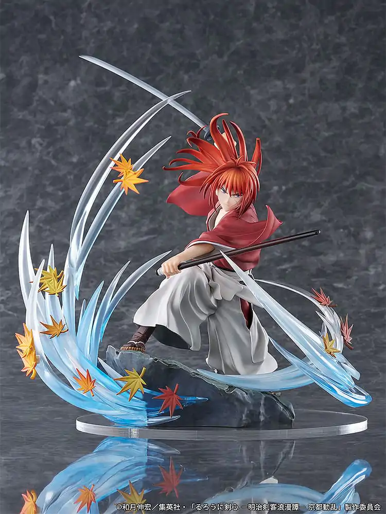 Rurouni Kenshin: Meiji Kenkaku Romantan Kyoto Douran Statuie PVC 1/7 Kenshin Himura Souryusen Ver. 27 cm poza produsului