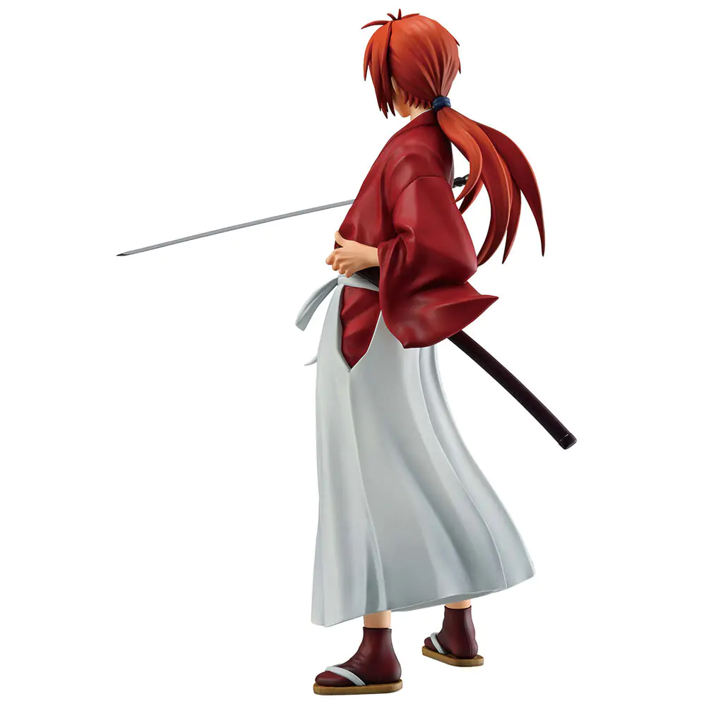 Figurină Rurouni Kenshin Meiji Swordsman Romantic Story Kenshin Himura Ichibansho 24 cm poza produsului