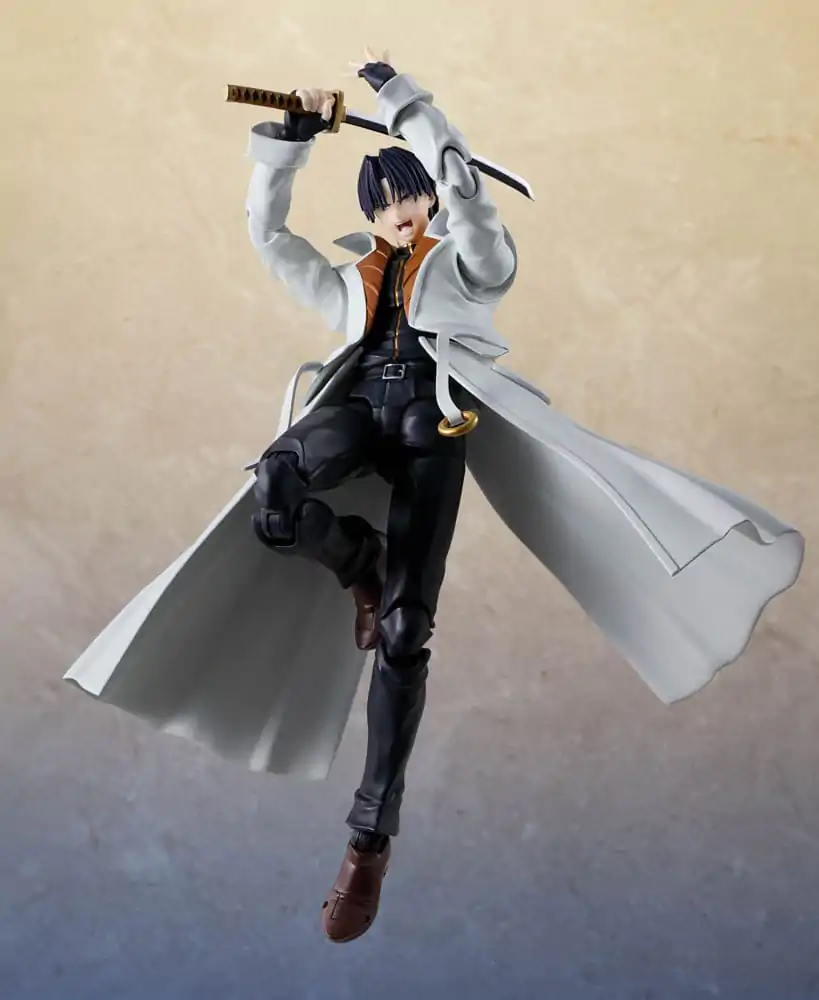 Rurouni Kenshin: Meiji Swordsman Romantic Story S.H. Figuarts figurină de acțiune Aoshi Shinomori 17 cm poza produsului