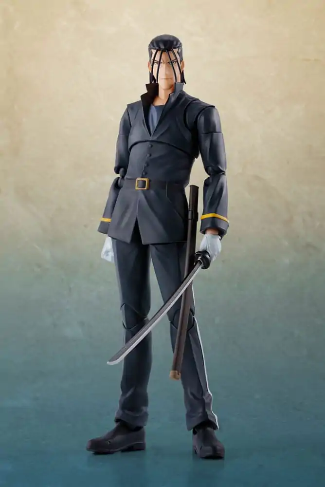 Rurouni Kenshin: Meiji Swordsman Romantic Story S.H. Figuarts figurină de acțiune Hajime Saito 17 cm poza produsului