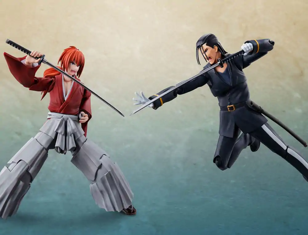 Rurouni Kenshin: Meiji Swordsman Romantic Story S.H. Figuarts figurină de acțiune Hajime Saito 17 cm poza produsului