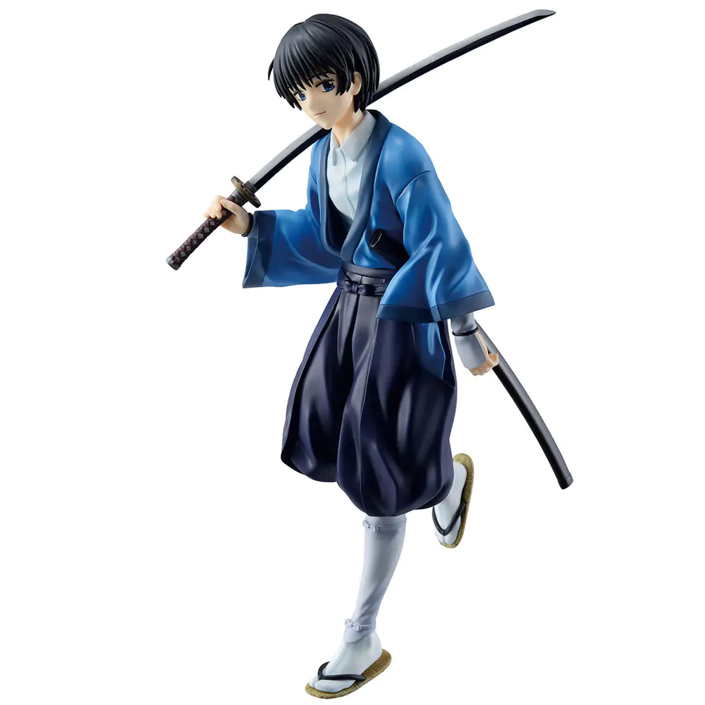 Rurouni Kenshin Meiji Swordsman Romantic Story Sojiro Seta Ichibansho figurină 23cm poza produsului