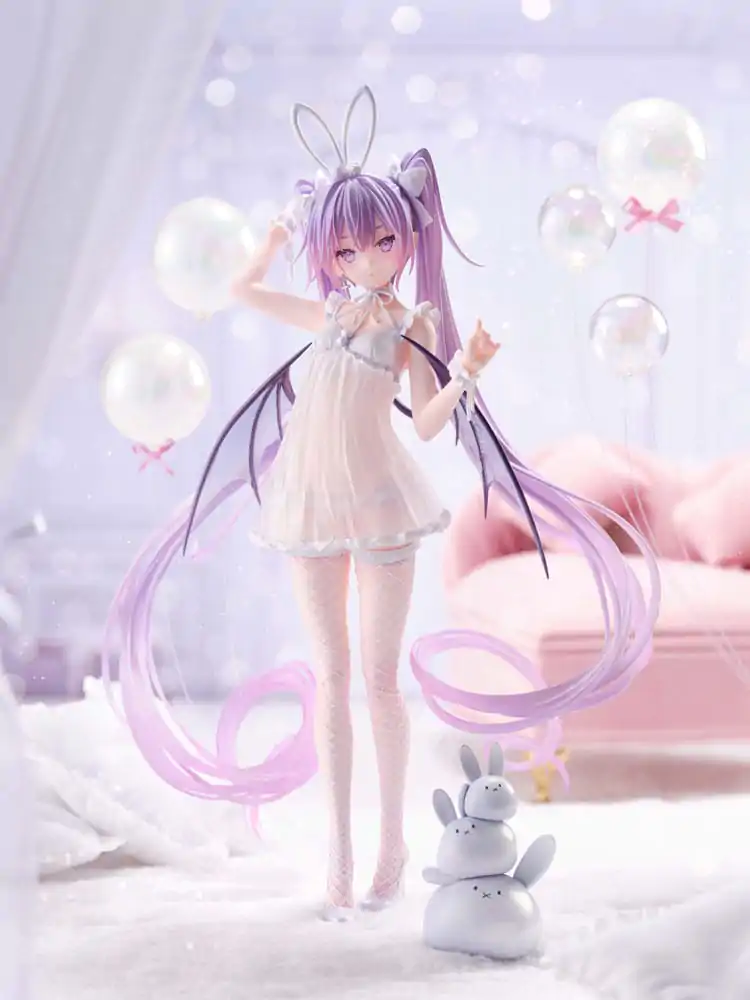 Rurudo Original Character PVC Statuie 1/7 Eve Usamimi Lingerie Ver. 27 cm poza produsului