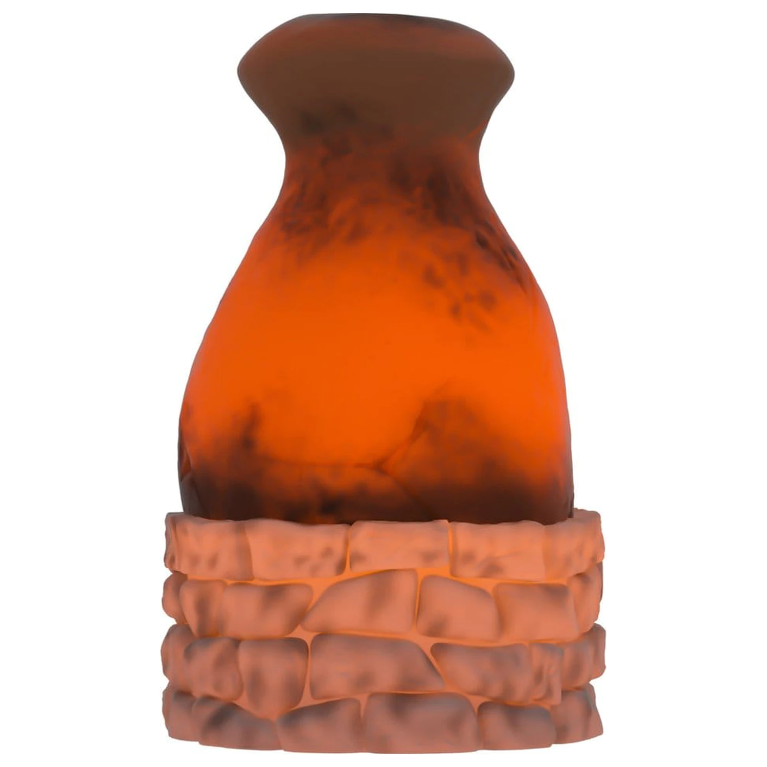 Rust Nightlight Furnace 13 cm poza produsului