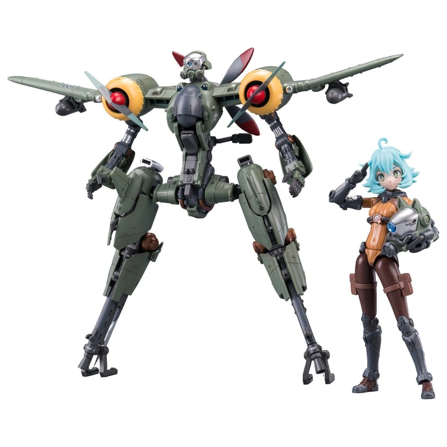 Rusted Brier Plastic Model 1/12 Rhande Koskinen & RTP-10A cutting edge V-HS Tactical Fighter 20 cm poza produsului