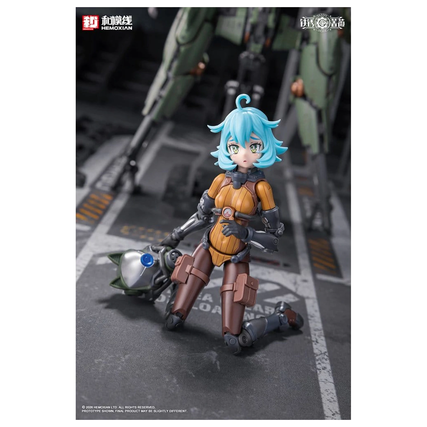 Rusted Brier Plastic Model 1/12 Rhande Koskinen & RTP-10A cutting edge V-HS Tactical Fighter 20 cm poza produsului
