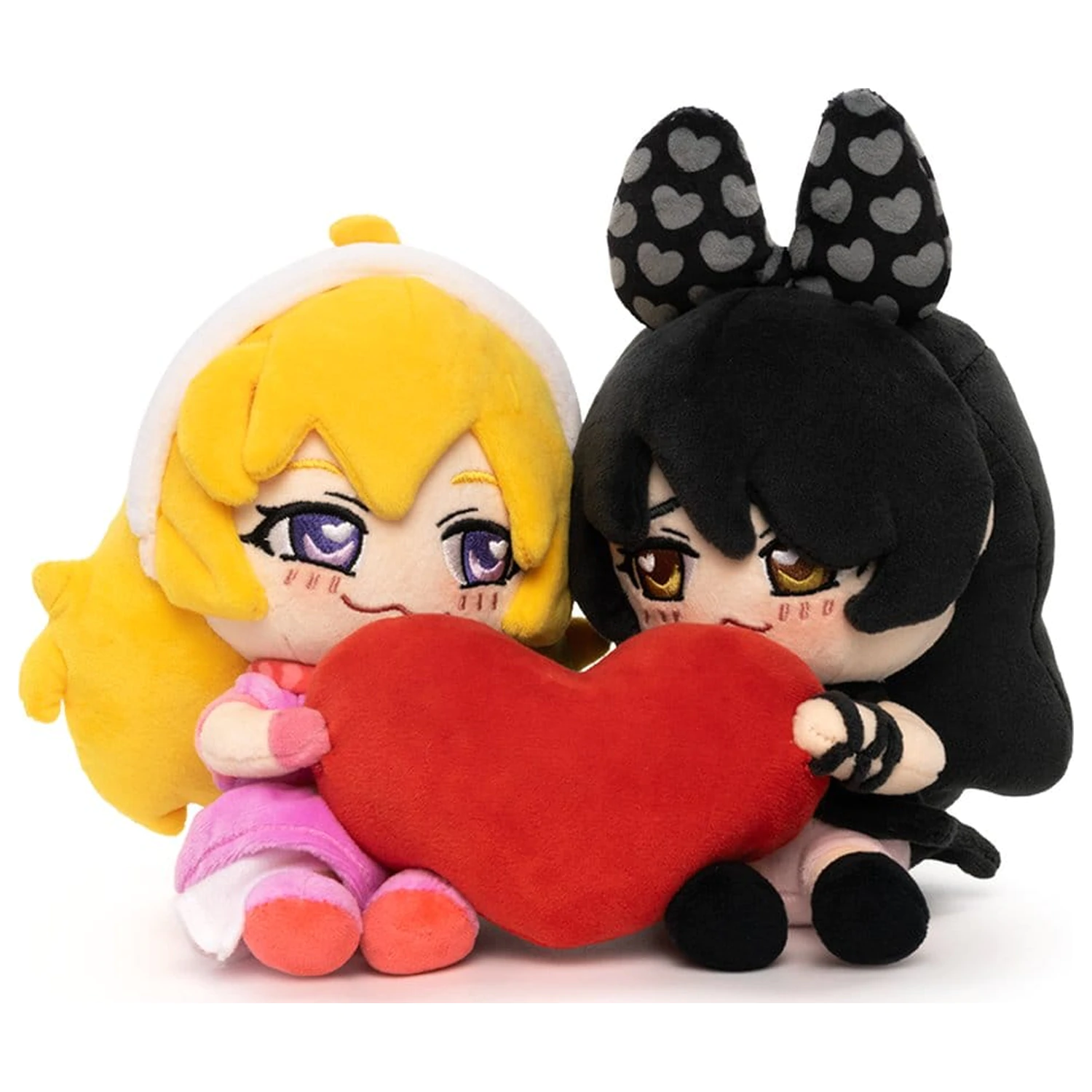 RWBY Figurine de pluș 2-Pack Valentine´s Yang & Blake 15 cm poza produsului