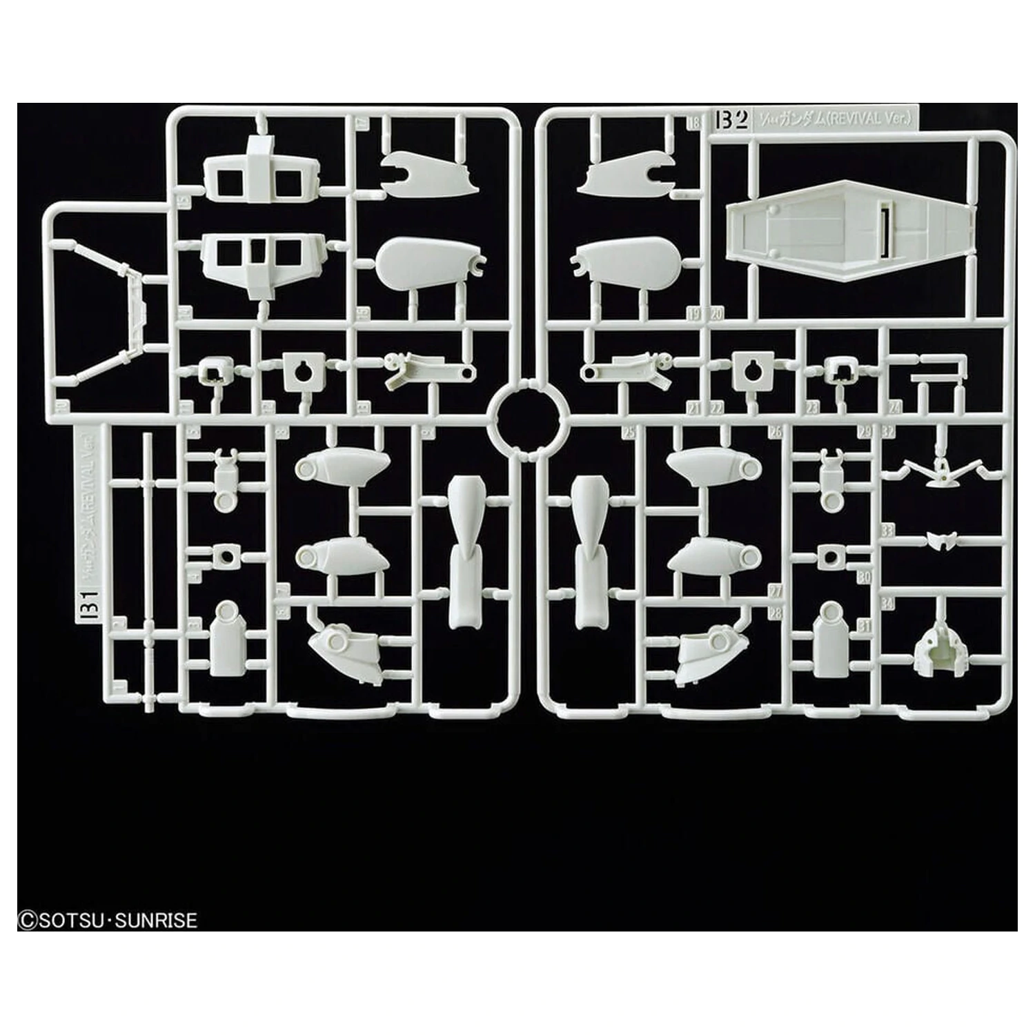 RX-78-2 Gundam Revival Ver. Model kit Best Mecha Collection 1/144 poza produsului