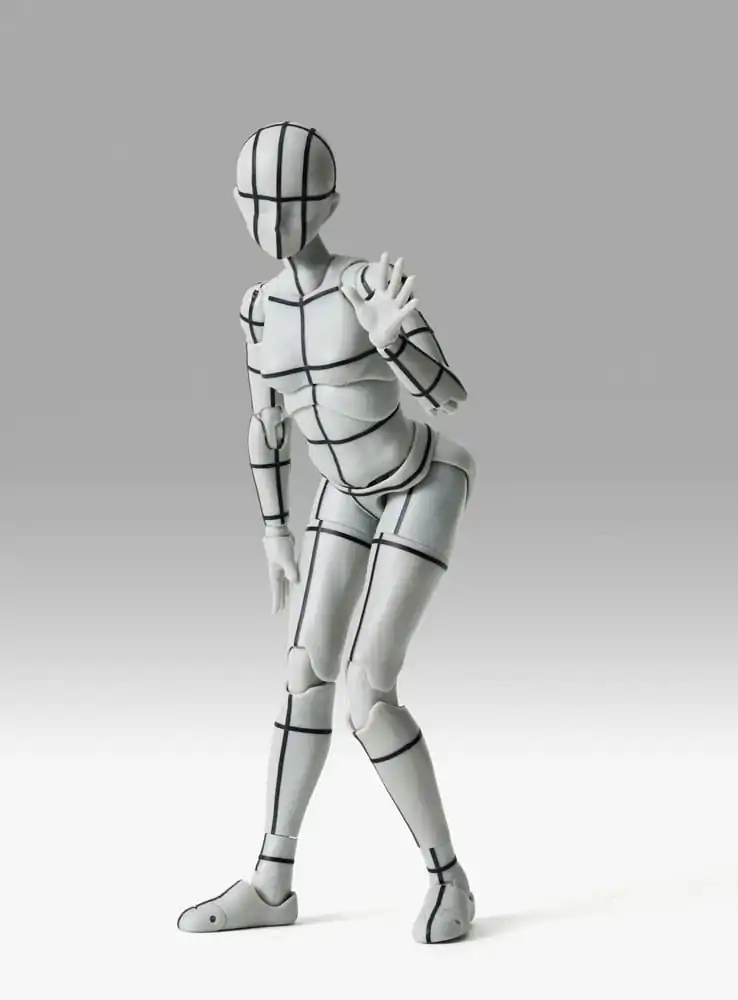 S.H.Figuarts figurină de acțiune Body-Chan Sports Edition Wire Frame (Gray Color Ver.) 15 cm poza produsului