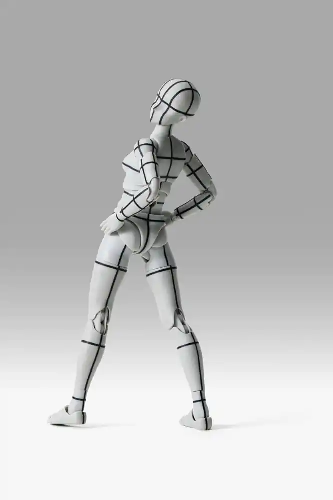 S.H.Figuarts figurină de acțiune Body-Chan Sports Edition Wire Frame (Gray Color Ver.) 15 cm poza produsului