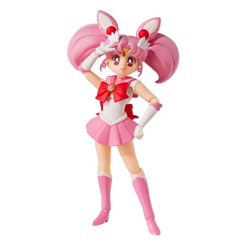 Sailor Moon S.H. Figuarts figurina de actiune Sailor Chibi Moon Animation Color Edition 10 cm poza produsului