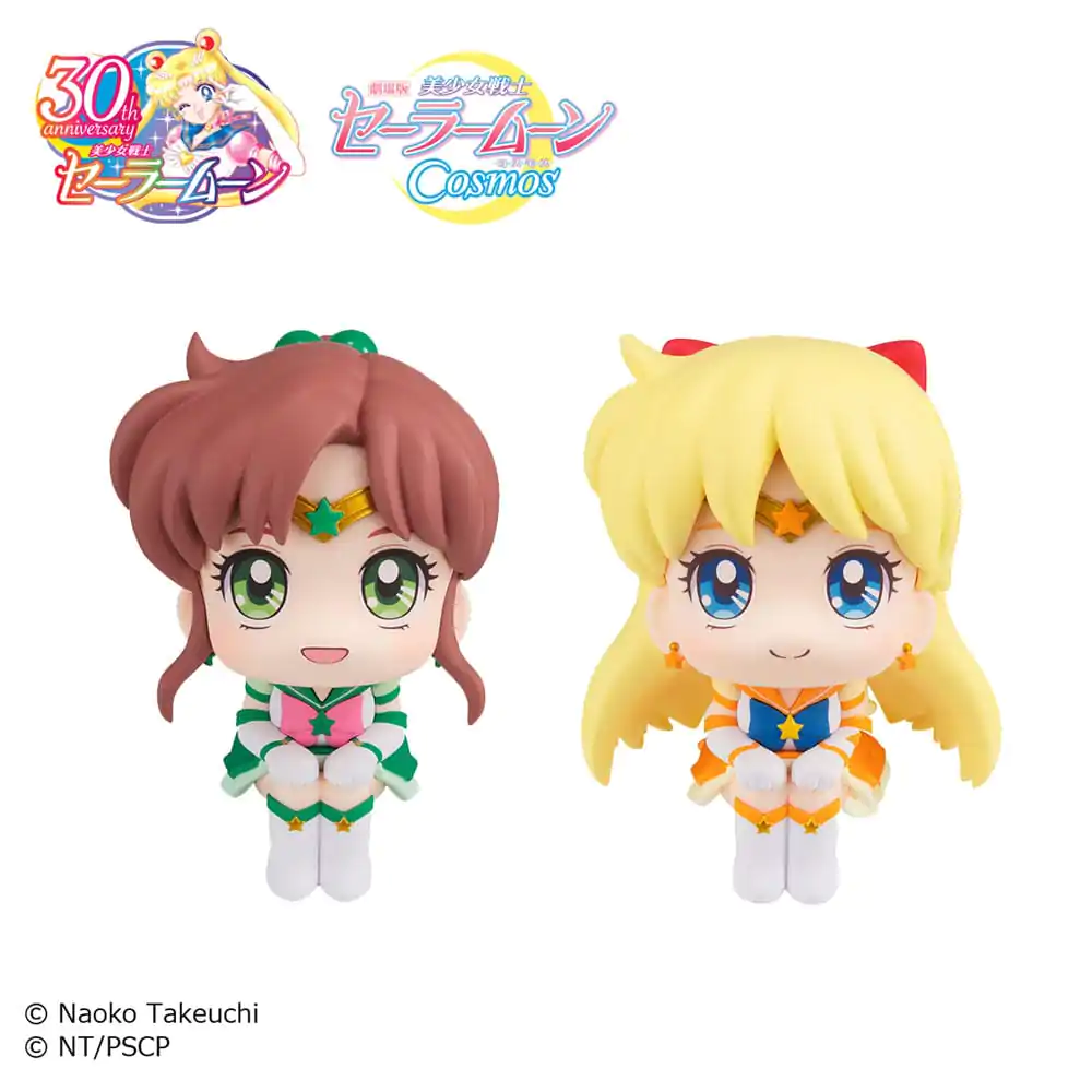 Sailor Moon Look Up Statuie PVC Eternal Sailor Jupiter & Eternal Sailor Venus 11 cm poza produsului