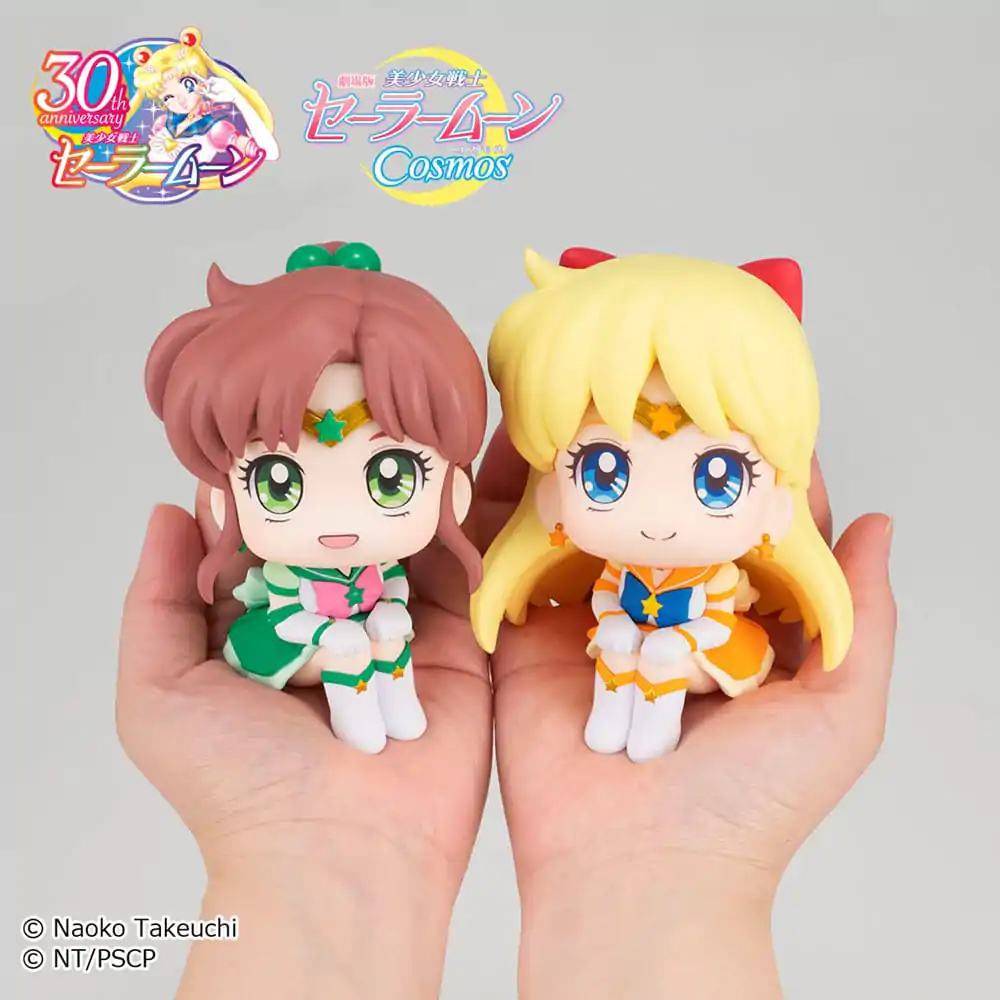 Sailor Moon Look Up Statuie PVC Eternal Sailor Jupiter & Eternal Sailor Venus 11 cm poza produsului