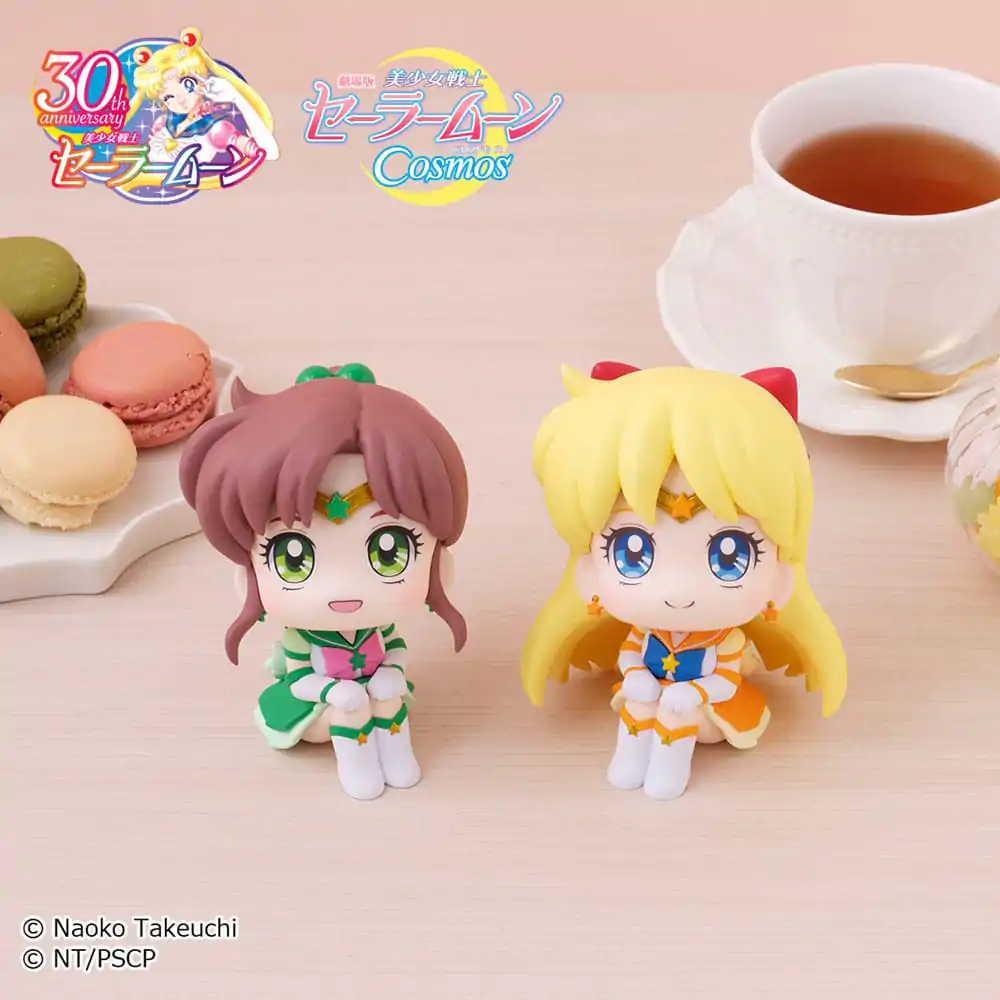 Sailor Moon Look Up Statuie PVC Eternal Sailor Jupiter & Eternal Sailor Venus 11 cm poza produsului