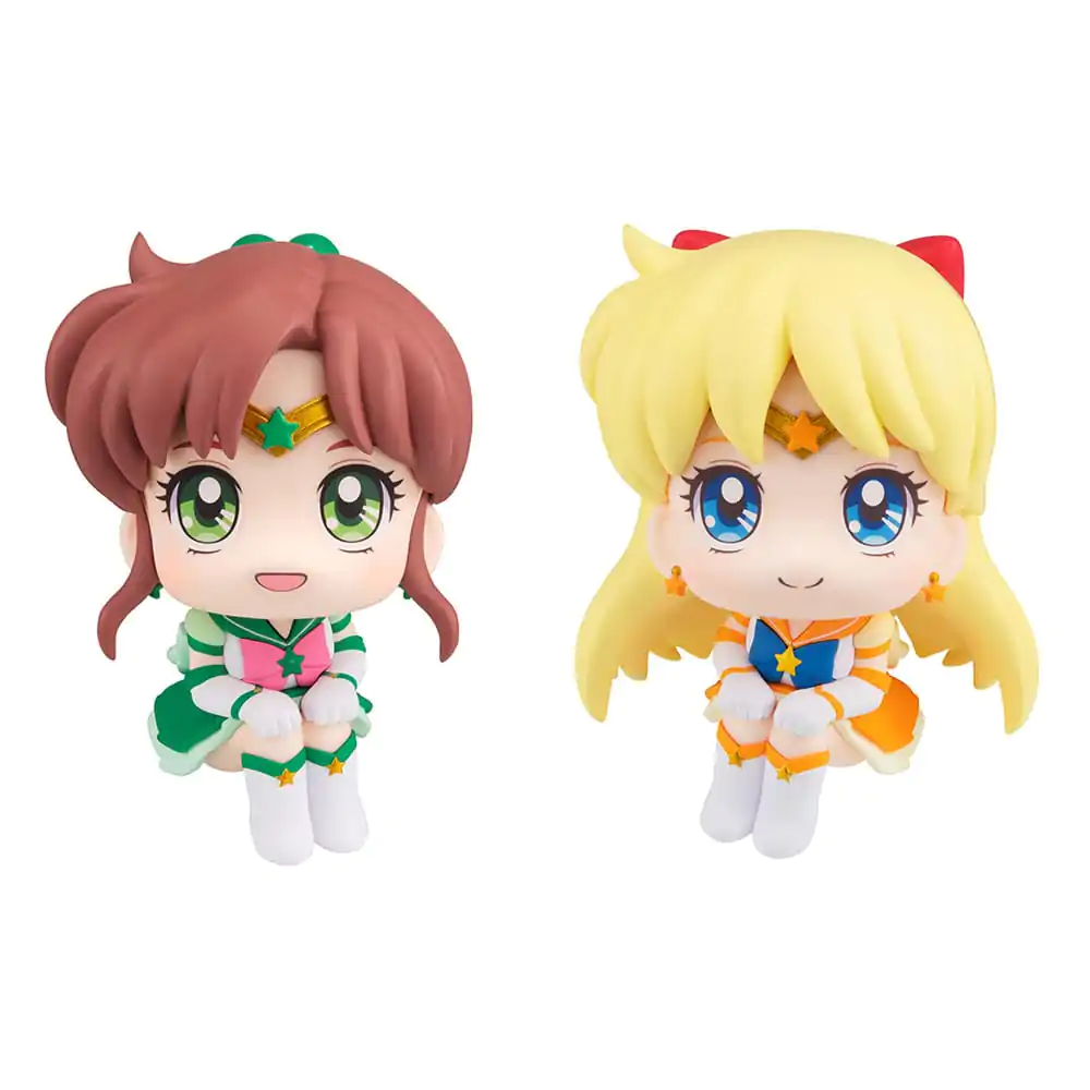 Sailor Moon Look Up Statuie PVC Eternal Sailor Jupiter & Eternal Sailor Venus 11 cm poza produsului