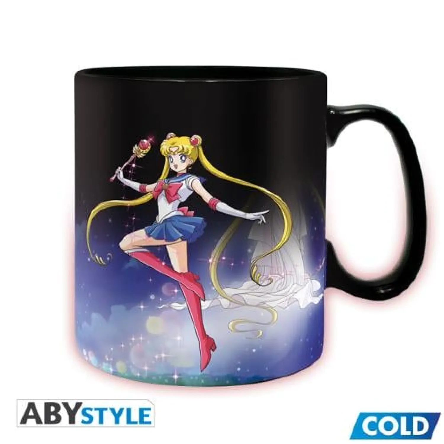 SAILOR MOON - Sailor & Chibi - Cană termoactivă 460ml poza produsului