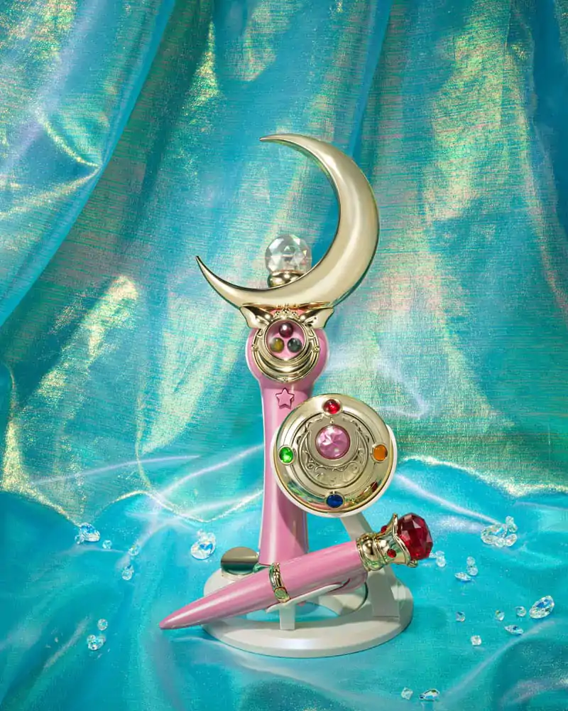 Sailor Moon Proplica Replicas Set Brosă de Transformare și Stilou de Deghizare Brilliant Color Edition poza produsului