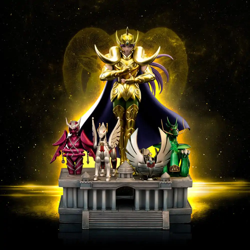 Statuie Artistică Saint Seiya Scara 1/10 Aries Mu Deluxe 27 cm poza produsului