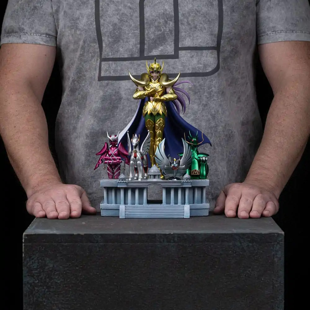 Statuie Artistică Saint Seiya Scara 1/10 Aries Mu Deluxe 27 cm poza produsului