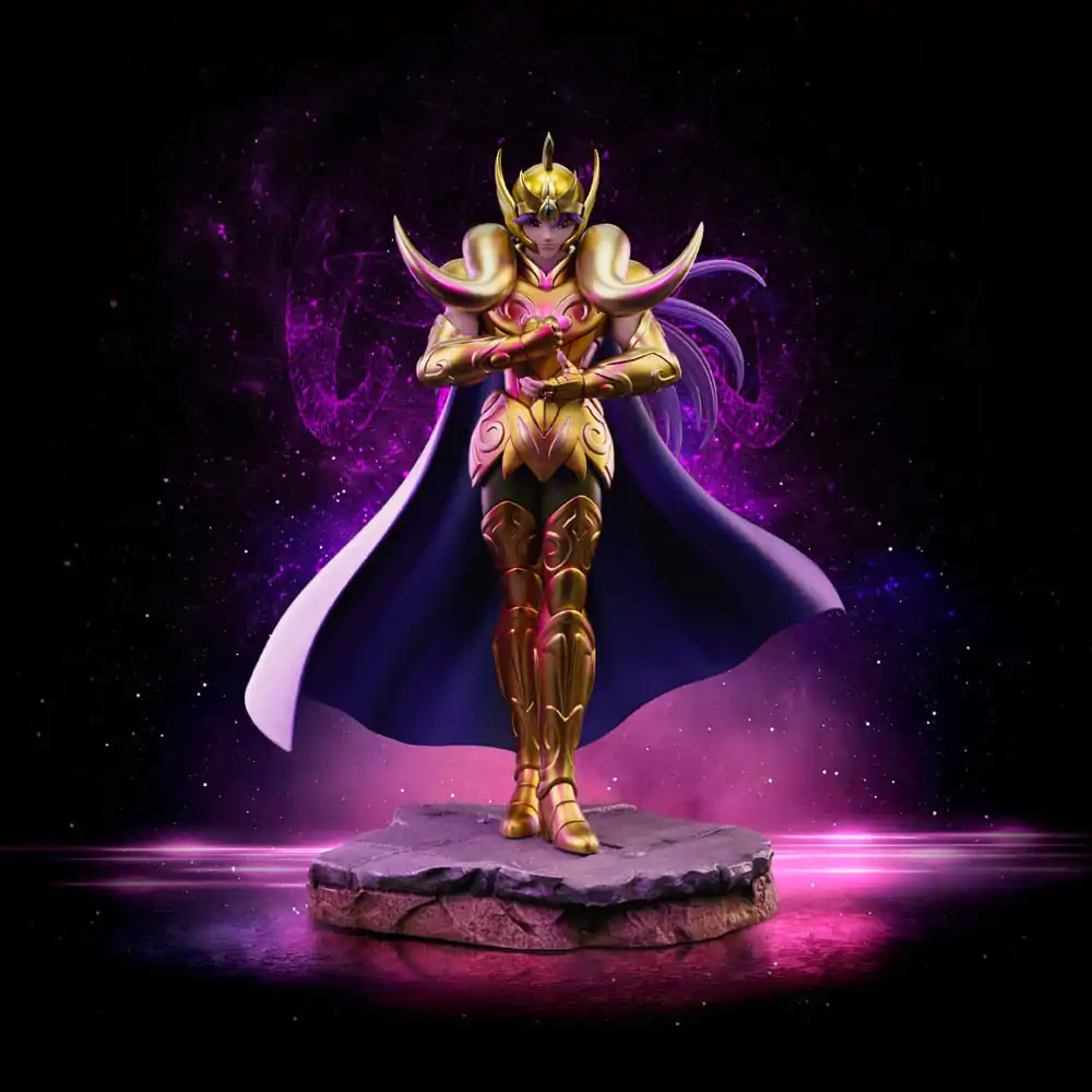 Statuie Scară Artistică Saint Seiya 1/10 Berbec Mu 23 cm poza produsului