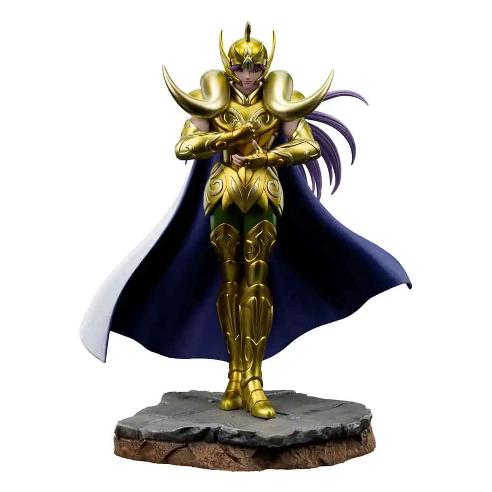 Statuie Scară Artistică Saint Seiya 1/10 Berbec Mu 23 cm poza produsului