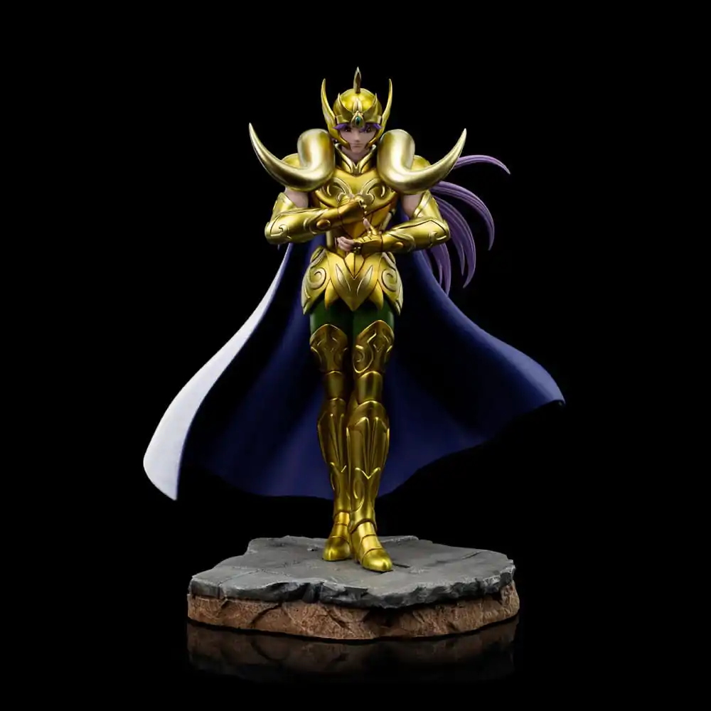 Statuie Scară Artistică Saint Seiya 1/10 Berbec Mu 23 cm poza produsului