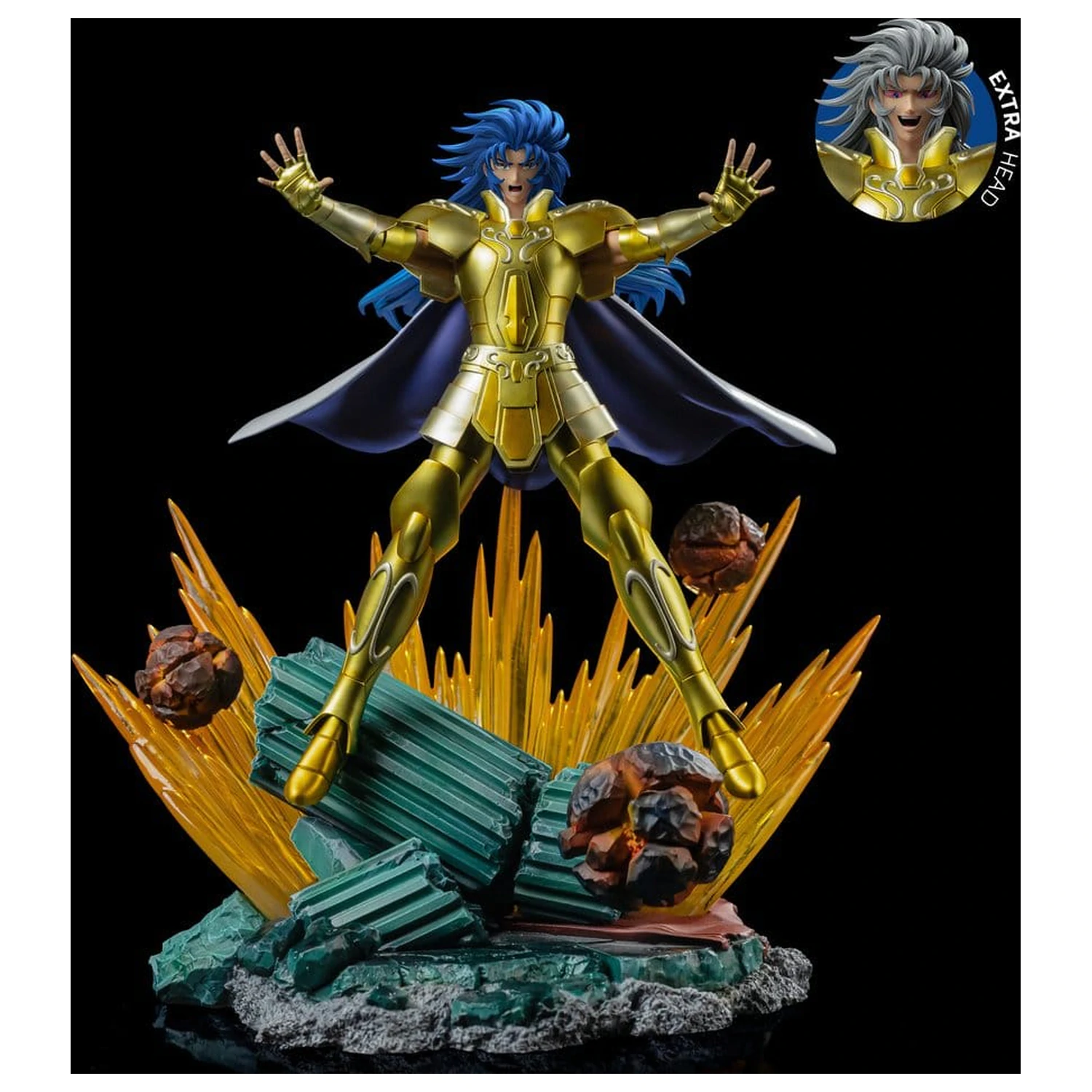 Saint Seiya Art Scale Statuie 1/10 Gemini Saga 26 centimetri poza produsului