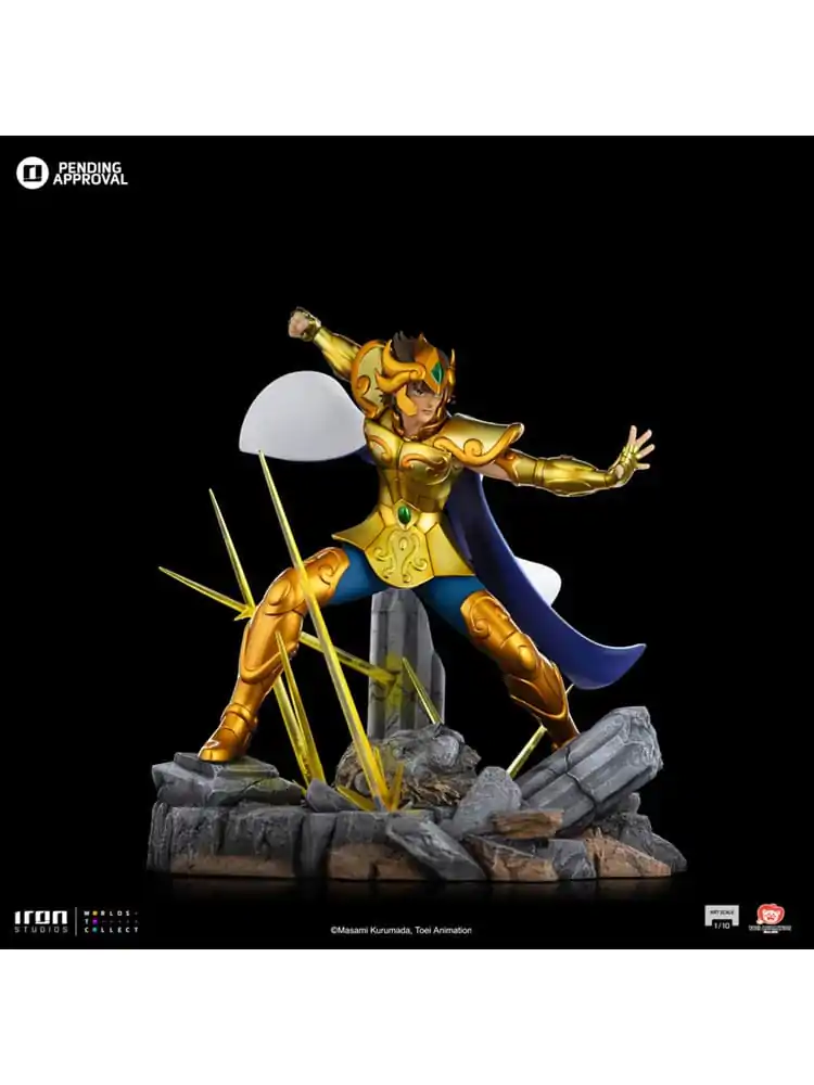 Saint Seiya Statuie Art Scale 1/10 Leo Aiolia 24 cm poza produsului