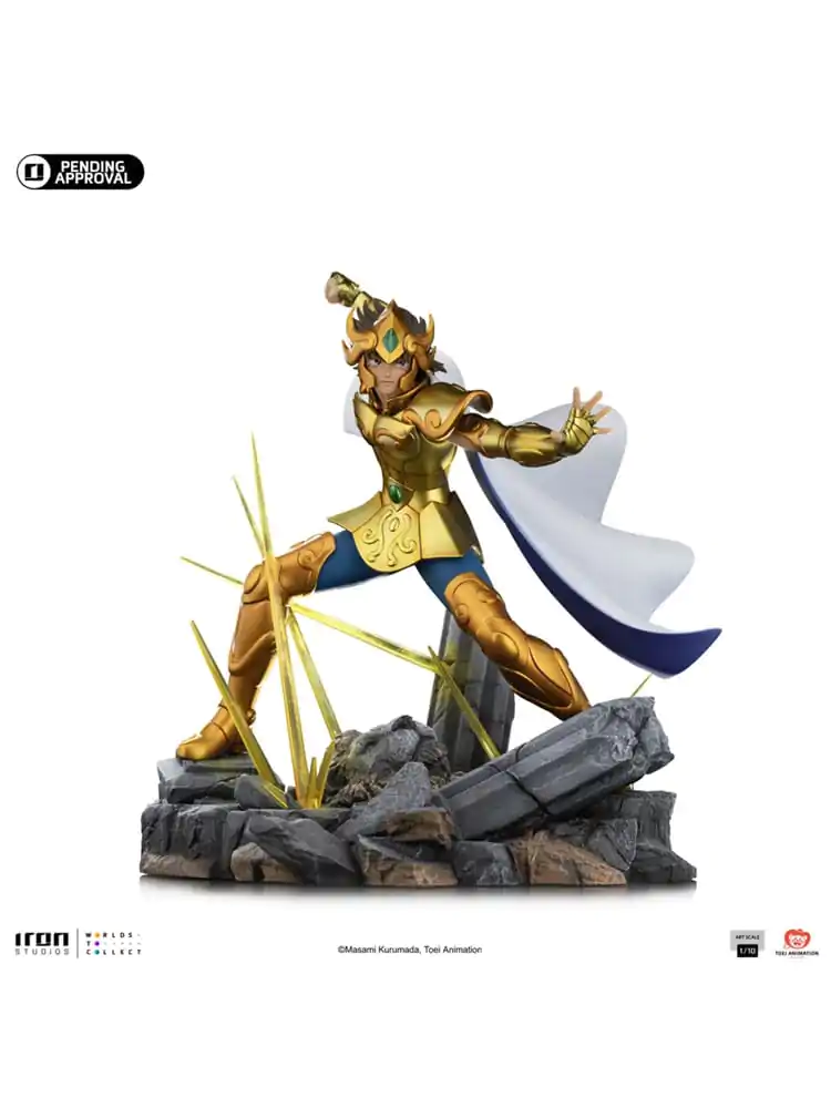 Saint Seiya Statuie Art Scale 1/10 Leo Aiolia 24 cm poza produsului