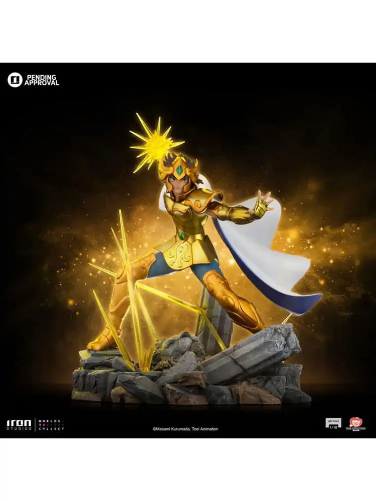 Saint Seiya Statuie Art Scale 1/10 Leo Aiolia 24 cm poza produsului