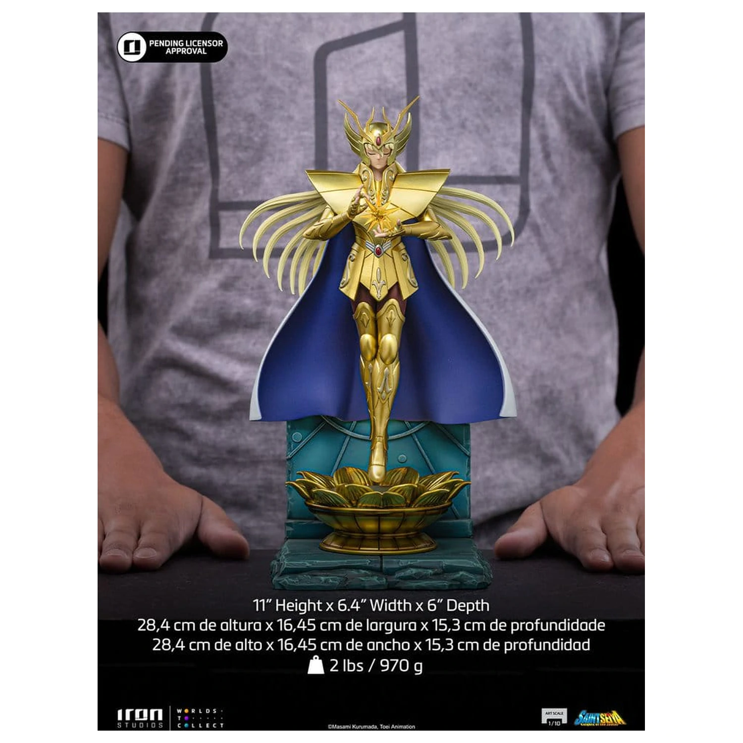 Saint Seiya Art Scale Statuie 1/10 Virgo Shaka 28 cm poza produsului