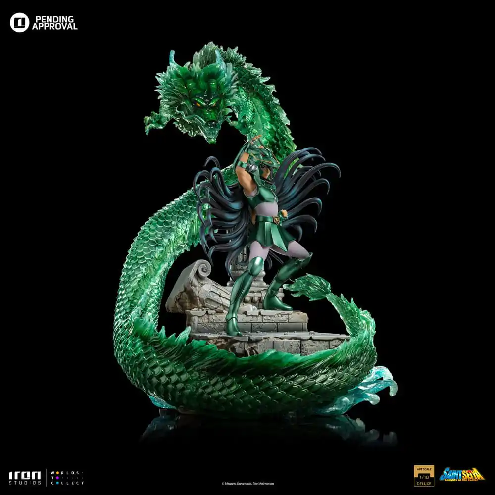 Saint Seiya Deluxe Art Scala Statuia 1/10 Dragon Shiryu 38 cm poza produsului