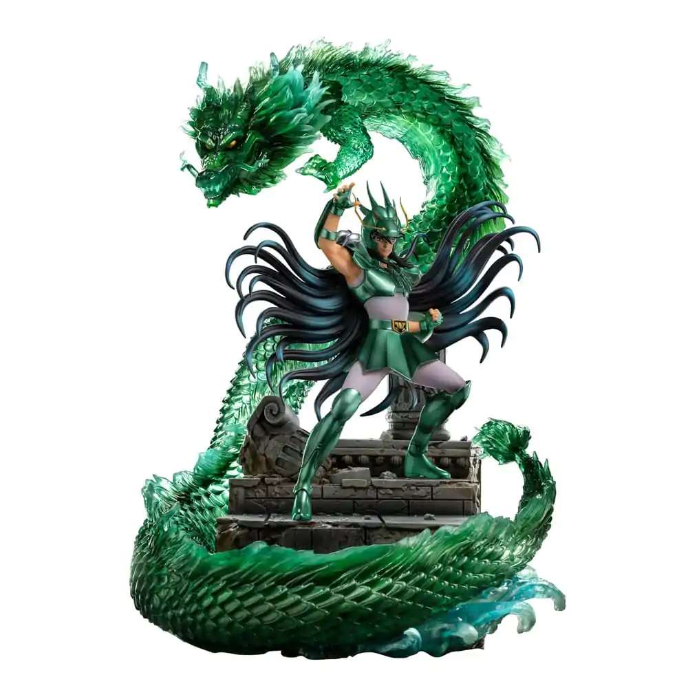 Saint Seiya Deluxe Art Scala Statuia 1/10 Dragon Shiryu 38 cm poza produsului