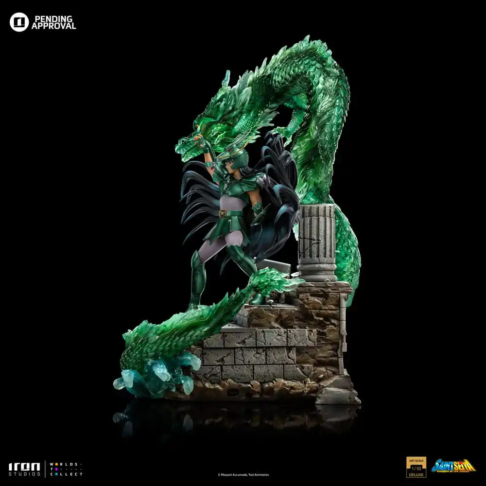 Saint Seiya Deluxe Art Scala Statuia 1/10 Dragon Shiryu 38 cm poza produsului