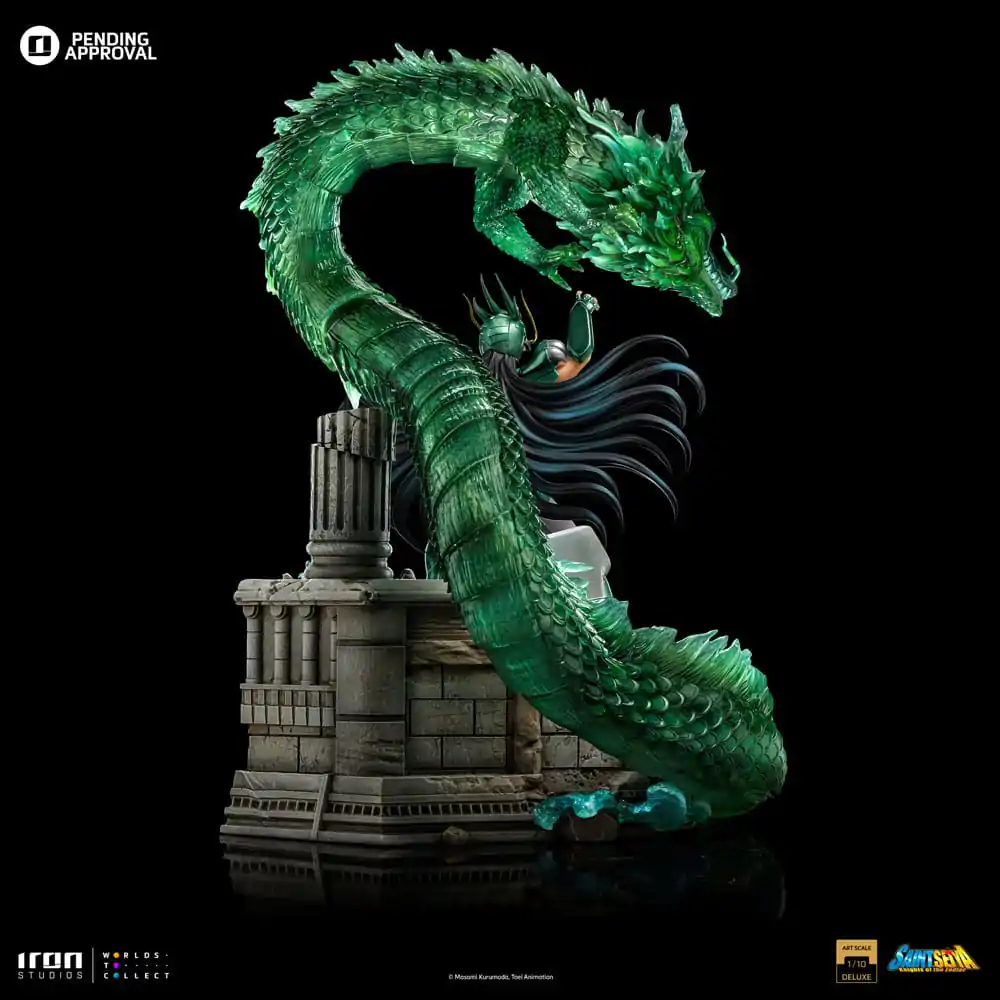 Saint Seiya Deluxe Art Scala Statuia 1/10 Dragon Shiryu 38 cm poza produsului