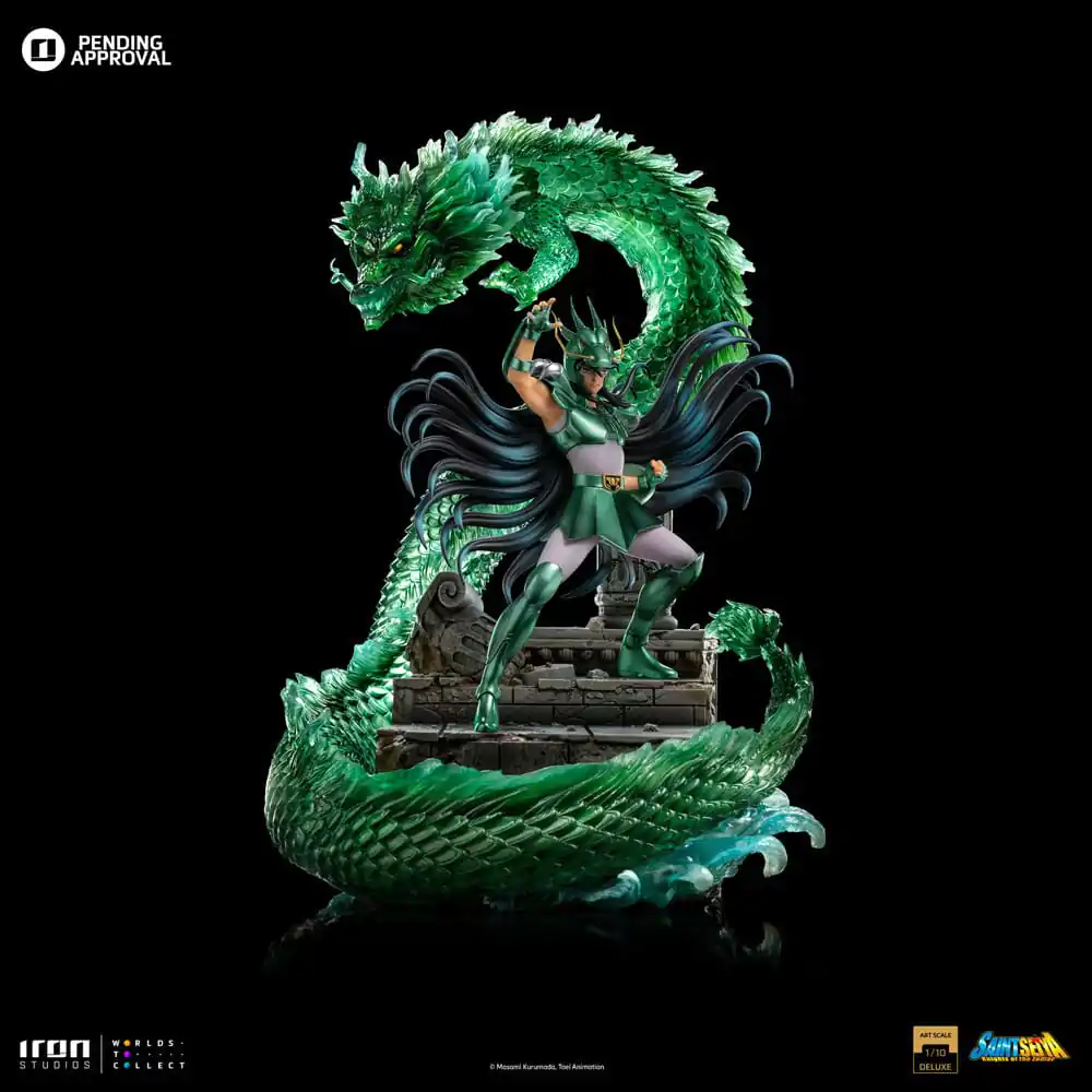 Saint Seiya Deluxe Art Scala Statuia 1/10 Dragon Shiryu 38 cm poza produsului
