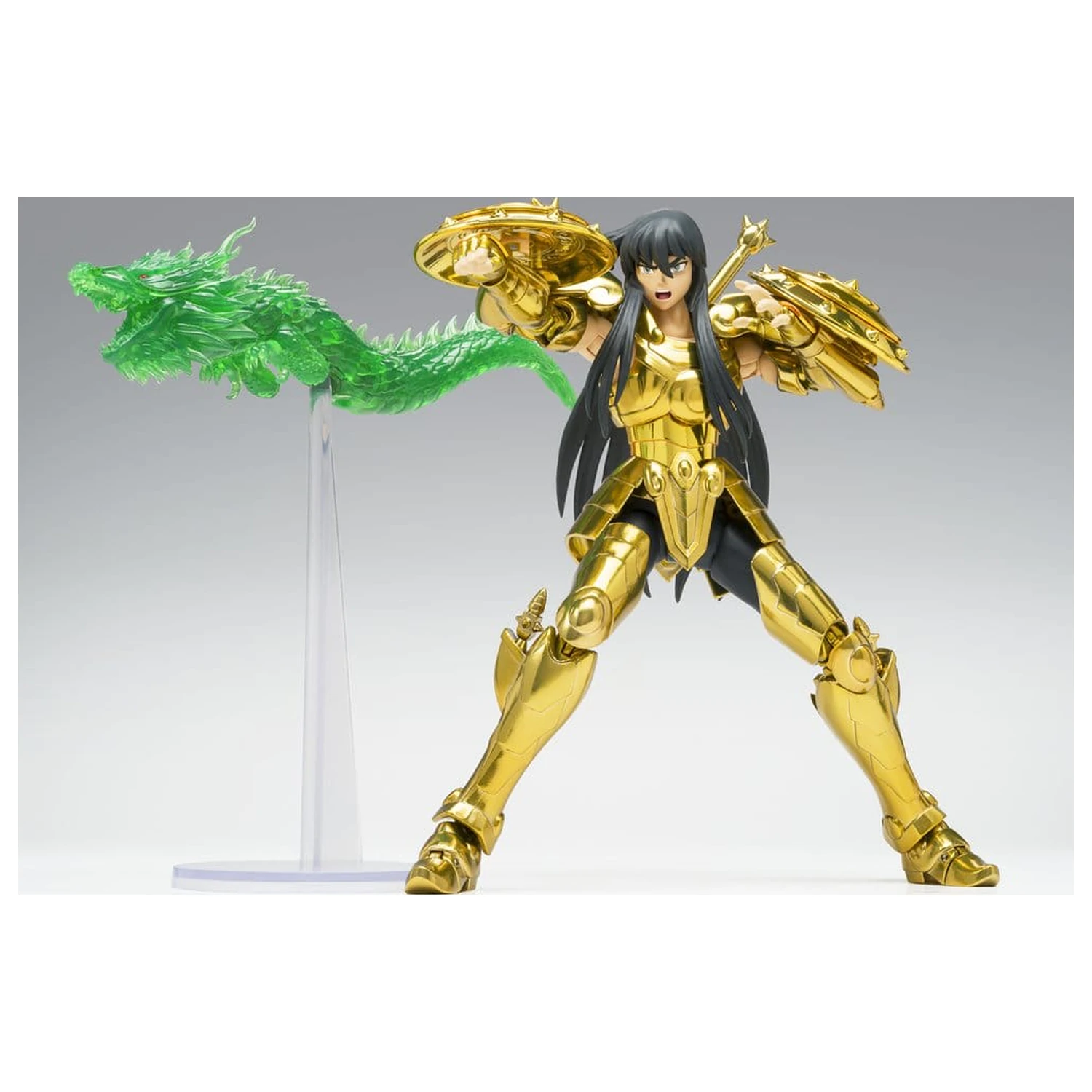 Saint Seiya Saint Cloth Myth EX Figurina de actiune Libra Shiryu - Inheritor of the Gold Cloth 18 cm poza produsului