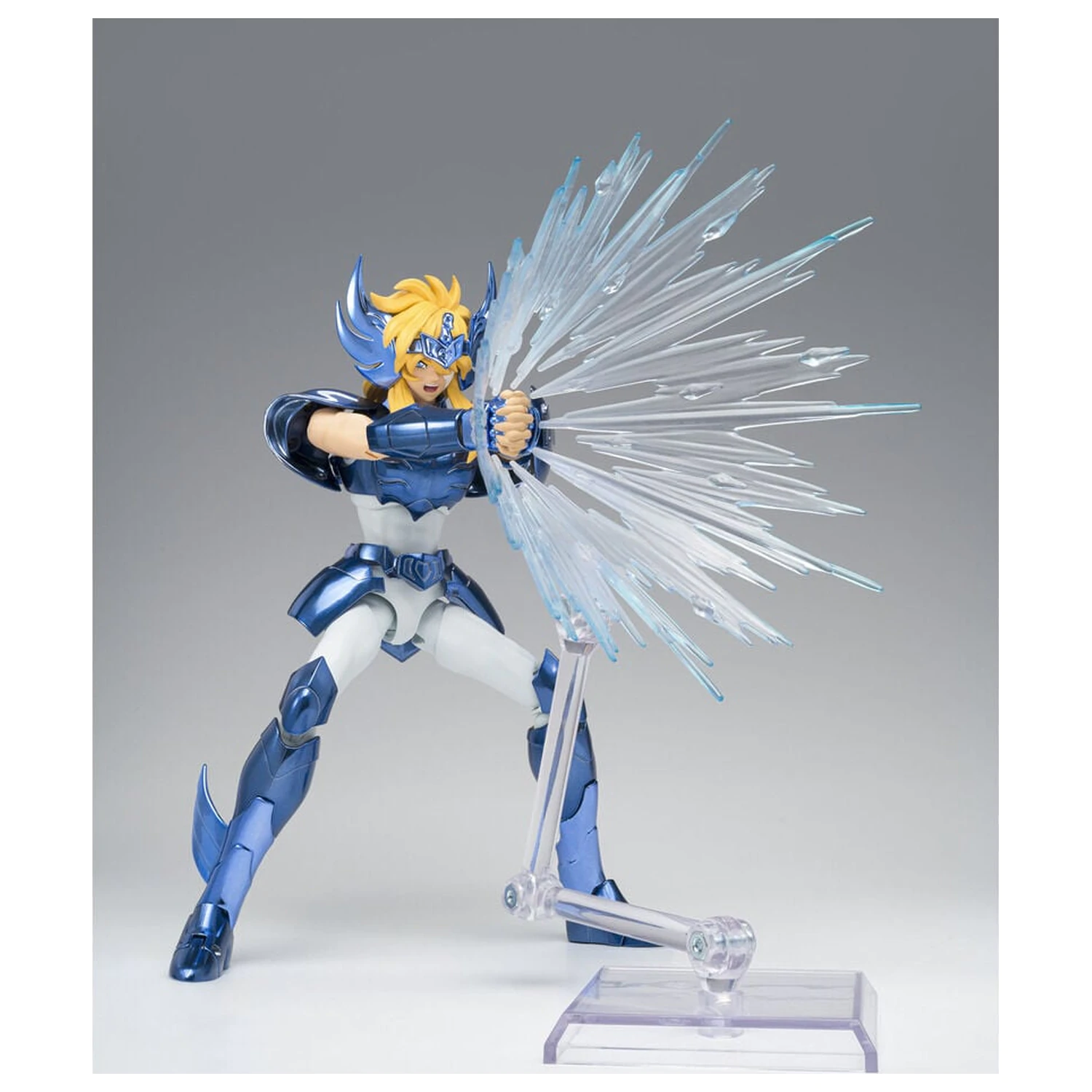 Figurina Saint Seiya Saint Cloth Myth EX Cygnus Hyoga Final Bronze Cloth Original Color Edition 17 cm poza produsului