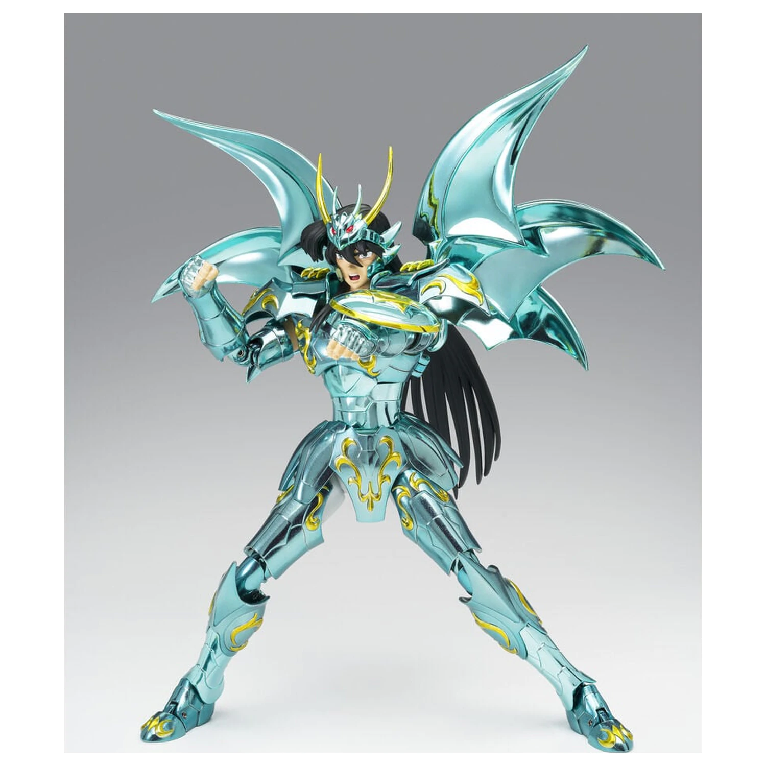 Saint Seiya Saint Cloth Myth EX Dragon Shiryu God Cloth figurina 17,5cm poza produsului