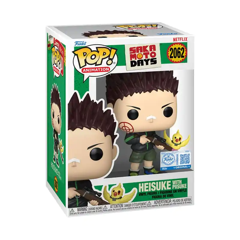 Sakamoto Days Funko POP! Animation figurină de vinil Heisuke & Piisuke Exclusive Edition 9 cm poza produsului